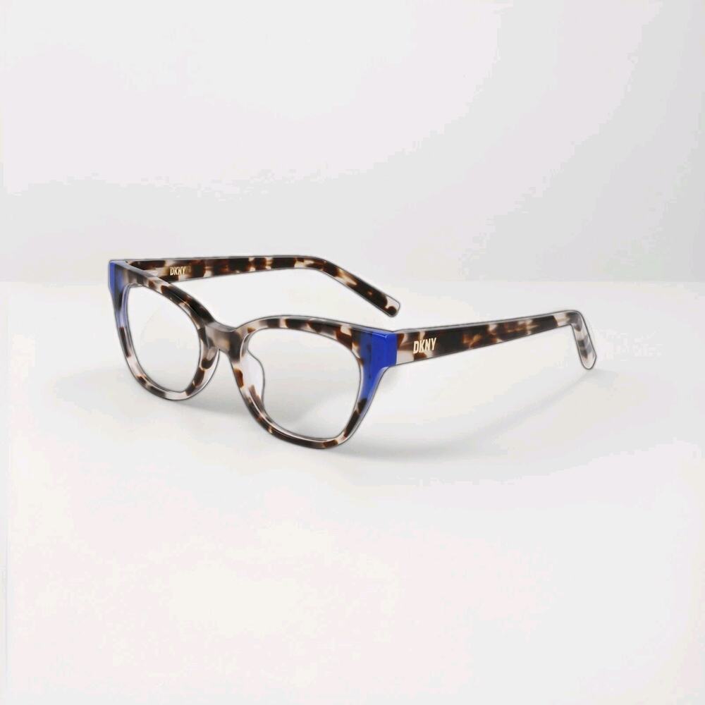 DKNY DK5058 52/17 140 Multicolor Tortoise Plastic Cat Eye Eyeglass Frames